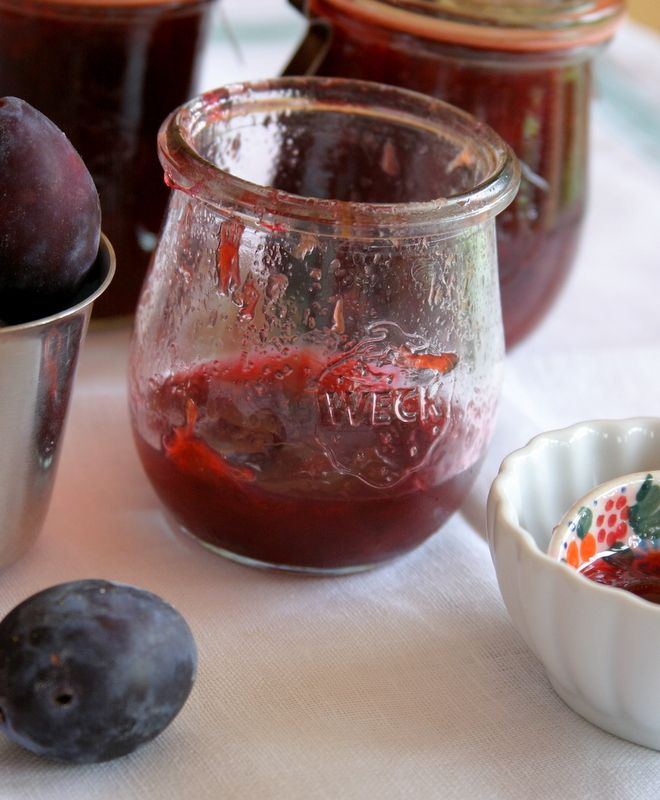 The Way to My Family's Heart Italian Plum Jam